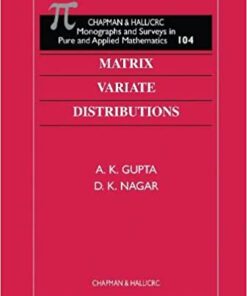 Matrix Variate Distributions eBook