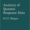 Analysis of Quantal Response Data eBook