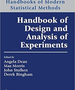 Handbook of Design and Analysis of Experiments eBook