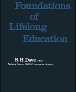 Foundations of Lifelong Education: Studies in Lifelong Education eBook
