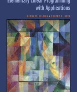 Elementary Linear Programming with Applications eBook
