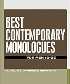 Best Contemporary Monologues for Men 18-35 eBook