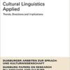 Cultural Linguistics Applied: Trends, Directions and Implications eBook