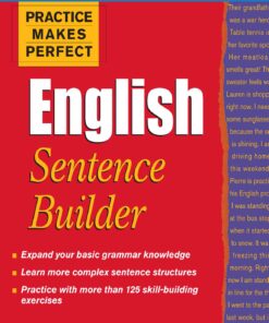 Practice Makes Perfect English Sentence Builder eBook