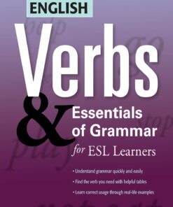 English Verbs & Essentials of Grammar for ESL Learners eBook