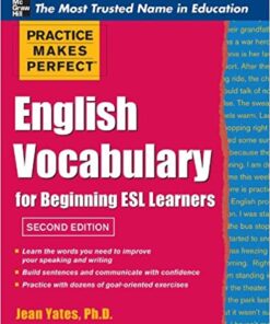 Practice Makes Perfect English Vocabulary for Beginning ESL Learners eBook