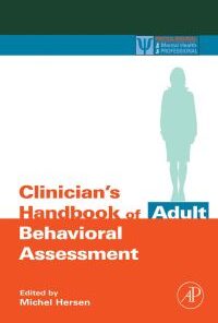 Clinician's Handbook of Adult Behavioral Assessment eBook
