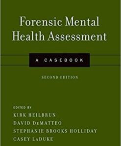 Forensic Mental Health Assessment: A Casebook eBook