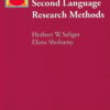 Second Language Research Methods - Oxford Applied Linguistics: eBook