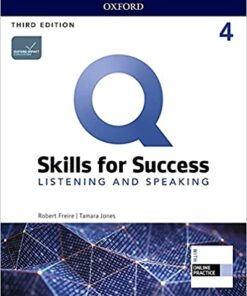 Q: Skills for Success 3E Level 4 Listening and Speaking Student Book eBook