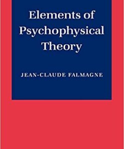 Elements of Psychophysical Theory eBook