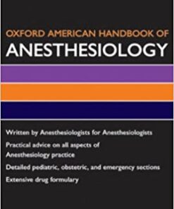 Oxford American Handbook of Anesthesiology PDA eBook