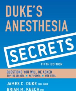 Duke's Anesthesia Secrets eBook