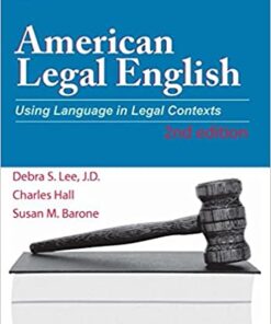 American Legal English, 2nd Edition: Using Language in Legal Contexts eBook