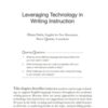 Leveraging Technology in Writing Instruction eBook