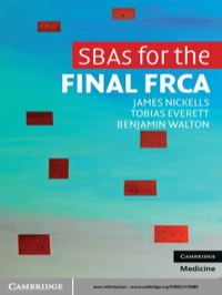 SBAs for the Final FRCA eBook
