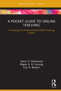 A Pocket Guide to Online Teaching: Translating the Evidence-Based Model Teaching Criteria eBook