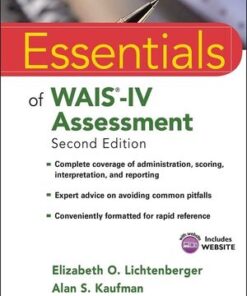 Essentials of WAIS-IV Assessment eBook