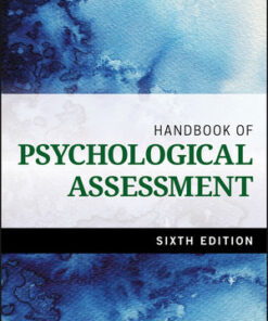 Handbook of Psychological Assessment eBook