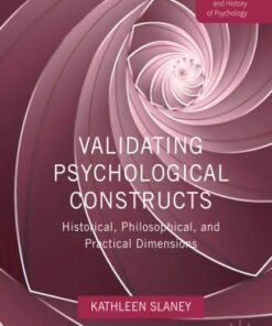 Validating Psychological Constructs: Historical, Philosophical, and Practical Dimensions eBook