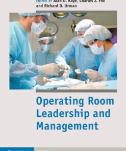 Operating Room Leadership and Management eBook