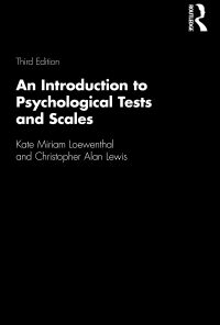 An Introduction to Psychological Tests and Scales eBook