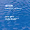 Biodata (Routledge Revivals): Biographical Indicators of Business Performance eBook
