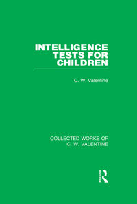 Intelligence Tests for Children eBook