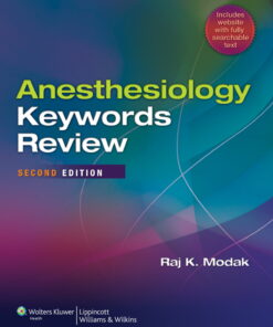 Anesthesiology Keywords Review eBook