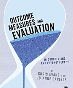 Outcome Measures and Evaluation in Counselling and Psychotherapy eBook