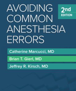 Avoiding Common Anesthesia Error eBook