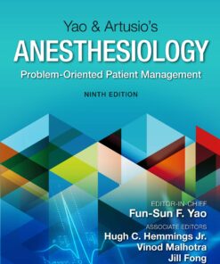 Yao & Artusio’s Anesthesiology: Problem-Oriented Patient Management eBook