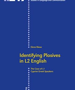 Identifying Plosives in L2 English: The Case of L1 Cypriot Greek Speakers eBook