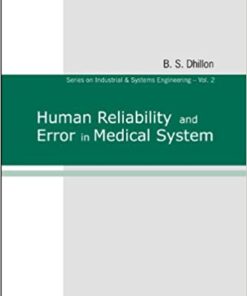 Human Reliability And Error In Medical System eBook