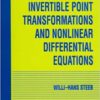 Invertible Point Transformations And Nonlinear Differential Equations eBook