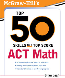 McGraw-Hill's Top 50 Skills for a Top Score: ACT Math eBook