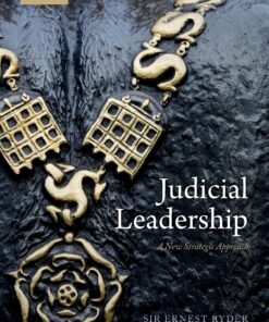Judicial Leadership: A New Strategic Approach eBook