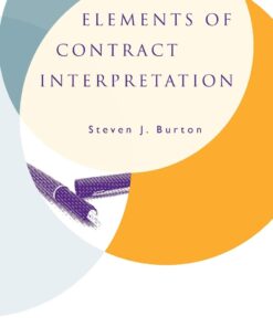 Elements of Contract Interpretation eBook