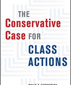 The Conservative Case for Class Actions eBook