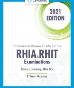 Schnering's Professional Review Guide Online for the RHIA/RHIT Examination, 2021 eBook