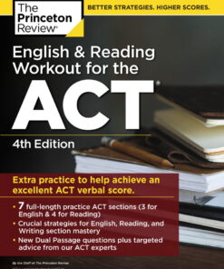 English and Reading Workout for the ACT,: Extra Practice for an Excellent Score eBook