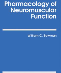 Pharmacology of Neuromuscular Function eBook
