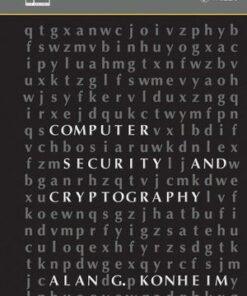 Computer Security and Cryptography eBook