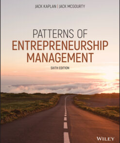 Patterns of Entrepreneurship Management eBook