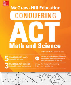 McGraw-Hill Education Conquering the ACT Math and Science, Third Edition eBook