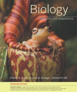 Biology: Organisms and Adaptations, Media Update, Enhanced Edition eBook