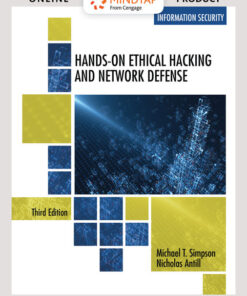 MindTap Information Security for Simpson/Antill’s Hands-On Ethical Hacking and Network Defense eBook