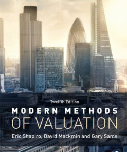 Modern Methods of Valuation eBook