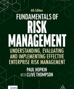 Fundamentals of Risk Management: Understanding, Evaluating and Implementing Effective Enterprise Risk Management eBook