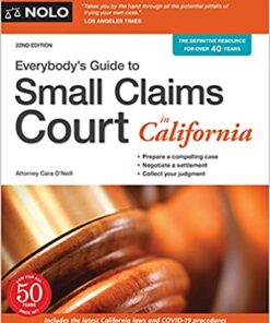 Everybody's Guide to Small Claims Court in California eBook